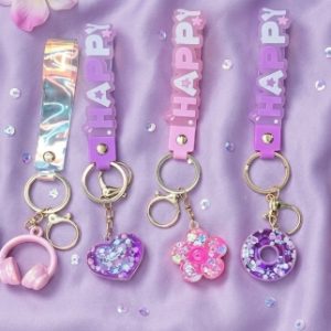 12 PC/PK KEY CHAIN ASSORT...